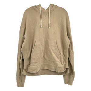 John Elliott Tan Classic Long Sleeve Hoodie | Size L
